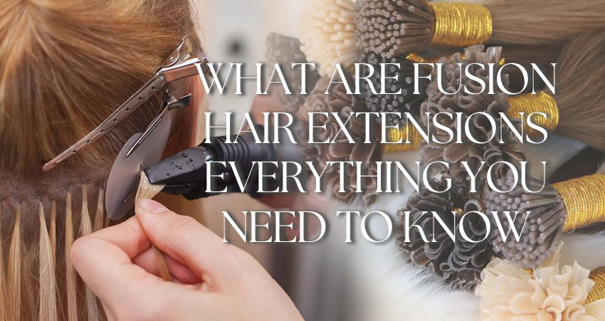 What Are Fusion Hair Extensions? Everything You Need To Know!