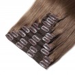 Clip In Hair Extensions Remy Hair Chestnut Brown #6 (100g)