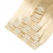 Clip In Hair Extensions Remy Hair Beach Blonde #613 (100g)