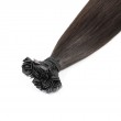 Flat Tip Hair Extensions Remy Hair Natural Black #1B (100g)