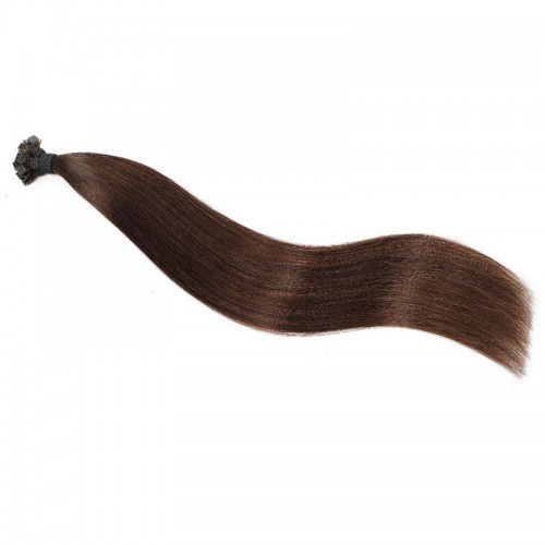 Flat Tip Hair Extensions Remy Hair Color #2 (100g)