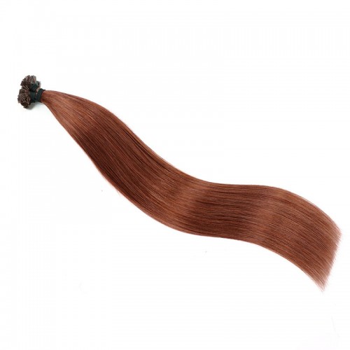 Flat Tip Hair Extensions Remy Hair Color #30 (100g)