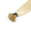 Flat Tip Hair Extensions Remy Hair Ash Blonde #60 (100g)