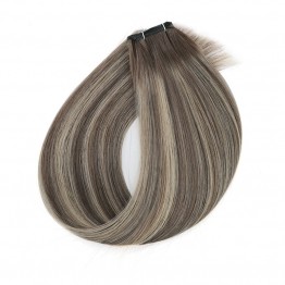 Genius Wefts Remy Hair Color #T4P4-18A (100g)