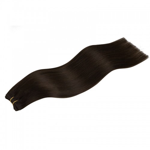 Machine Hair Wefts Remy Hair Color #2