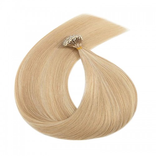 Nano Ring Hair Extensions Remy Hair #P18-613 (100g)