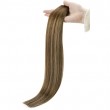 Tape In Hair Extensions Remy Hair Color #4-27-4 (40pcs/100g)