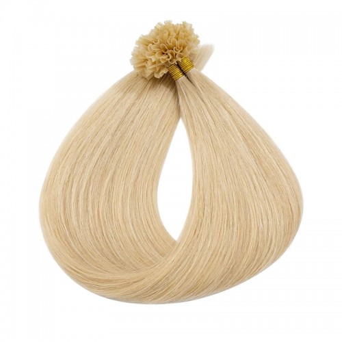 U/Nail Tip Hair Extensions Remy Hair Color #24 (100g)