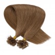 U/Nail Tip Hair Extensions Remy Hair Color #6 (100g)