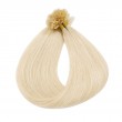 U/Nail Tip Hair Extensions Remy Hair Ash Blonde #60 (100g)