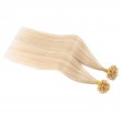 U/Nail Tip Hair Extensions Remy Hair Color #P18-613 (100g)